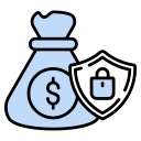 seguridad financiera icon