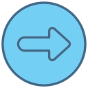 flecha correcta icon