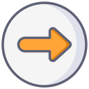 flecha correcta icon