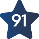 91 