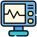 monitor de ecg icon