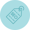 etiqueta seo icon