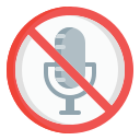 no microfono icon