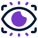 escáner ocular icon