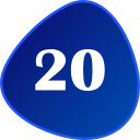 numero 20 icon