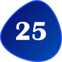 número 25 icon