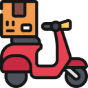 bicicleta de reparto icon