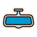 espejo retrovisor icon