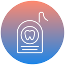 Dental floss icon