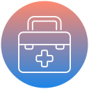First aid kit icon