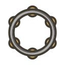 Tambourine icon