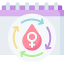 ciclo menstrual icon