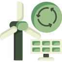 energía renovable icon