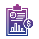 informe financiero icon