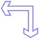 flecha de dirección