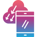 nube móvil icon