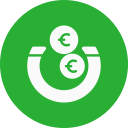 dinero atrayendo icon