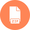 archivo zip icon