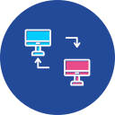 transferencia de datos icon