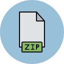 archivo zip icon