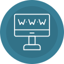 sitio web icon