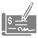 talonario de cheques icon