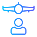 controlador de tráfico aéreo icon