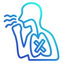 enfermedad pulmonar icon