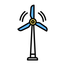 energía eólica icon