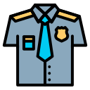 uniforme de policia icon