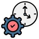 hora del reloj icon