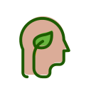 pensamiento verde icon