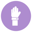 levantar la mano icon