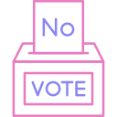 votar no