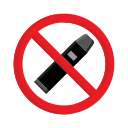 no vapear icon