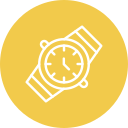 reloj de pulsera icon