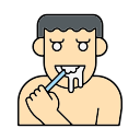 lavando los dientes icon