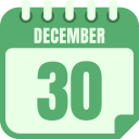 30 de diciembre icon