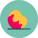 manzana de caramelo icon