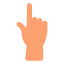 cursor de mano icon