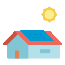 casa solar icon