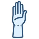 levantar la mano icon