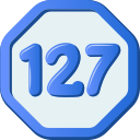 127 