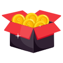 caja de dinero icon