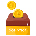 caja de donación icon