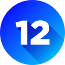 numero 12 icon