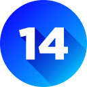 número 14 icon