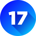 número 17 icon