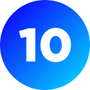 numero 10 icon