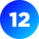 numero 12 icon